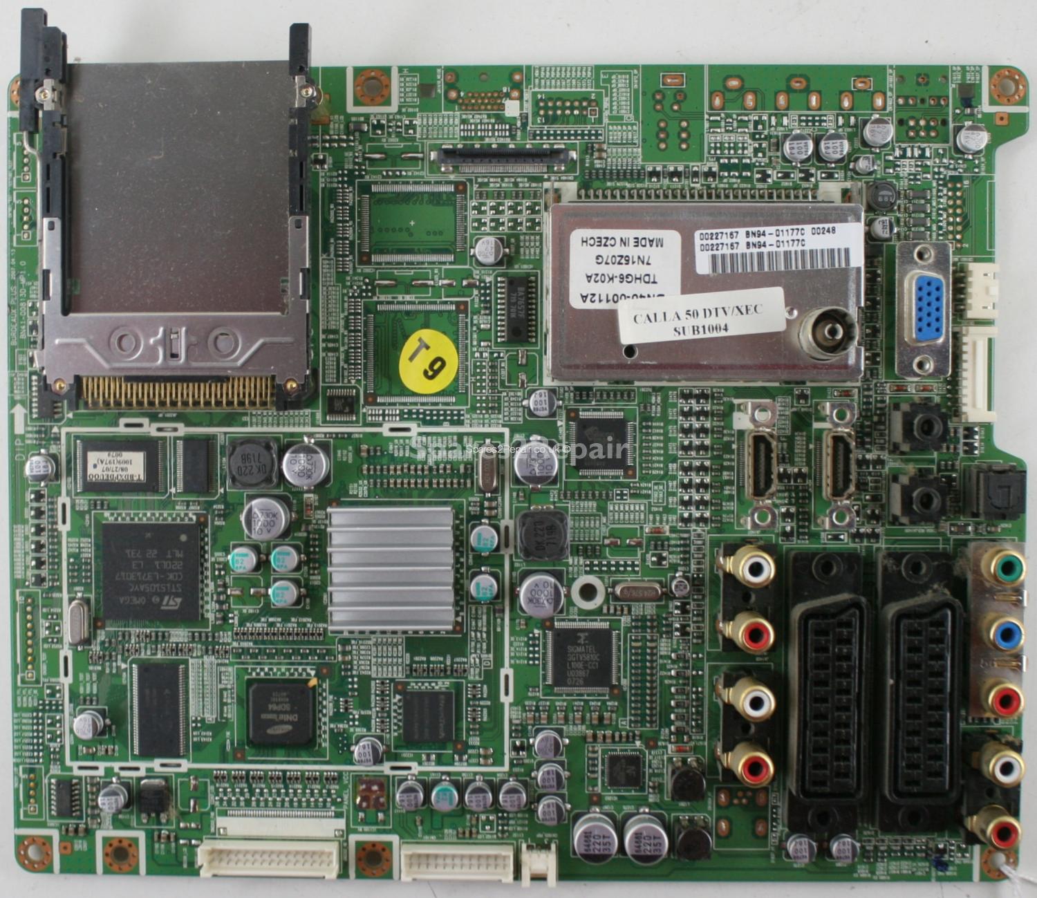 Samsung PS-50Q97HD - Main AV - BN41-00813D-MP1.0 - BN94-01177C