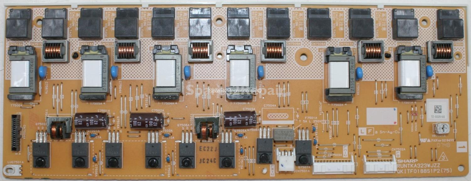 Sharp LC-46X20E - Inverter - RUNTKA323WJZZ - QKITF0188S1P2(75)