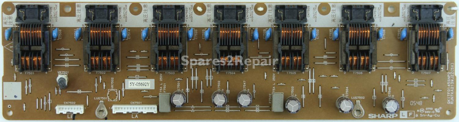 Sharp LC-26P70E - Inverter - RUNTKA213WJZZ(5X) - QKITF0145SNP2