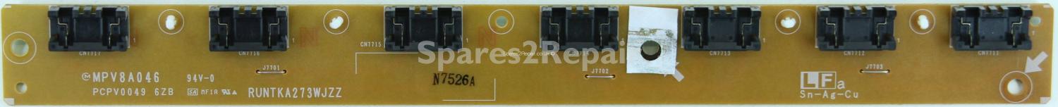 Sharp LC-42XD1EA - Inverter Connector - MPV8A046 - PCPV0049 6ZB - RUNTKA273WJZZ