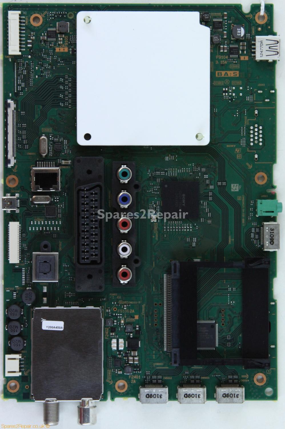 Sony KDL-55W807A - Main AV - 1-888-101-41 - 173415641 - Y200A450A