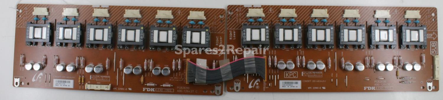 Sony KDL-46S2030 - Inverter - PCB2698 - A06-126436 C - PCB2699 - A06-126437C