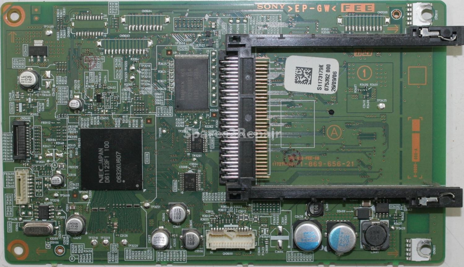 Sony KDL-46V2000 - Card Reader - 1-869-656-21 - 1727145211