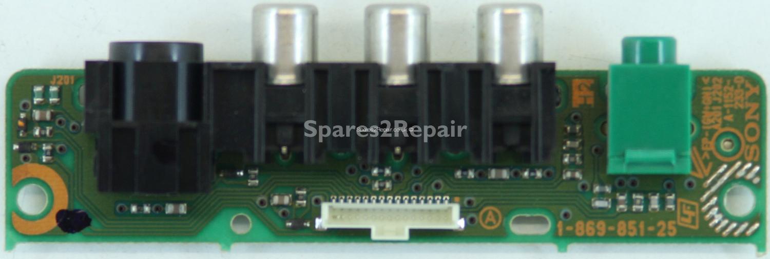 Sony KDL-32V2500 - Side AV - 1-869-851-25 - A-1152-233-D