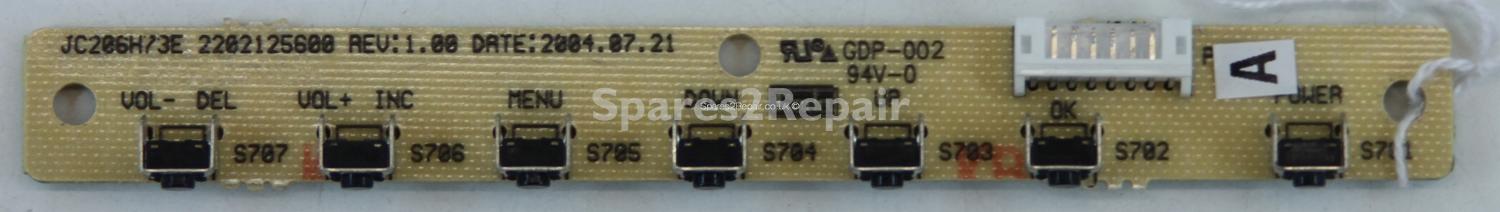 Swisstec SKY EJ20-W1CG - Buttons - JC206H73E - 2202125600 - REV:1.00