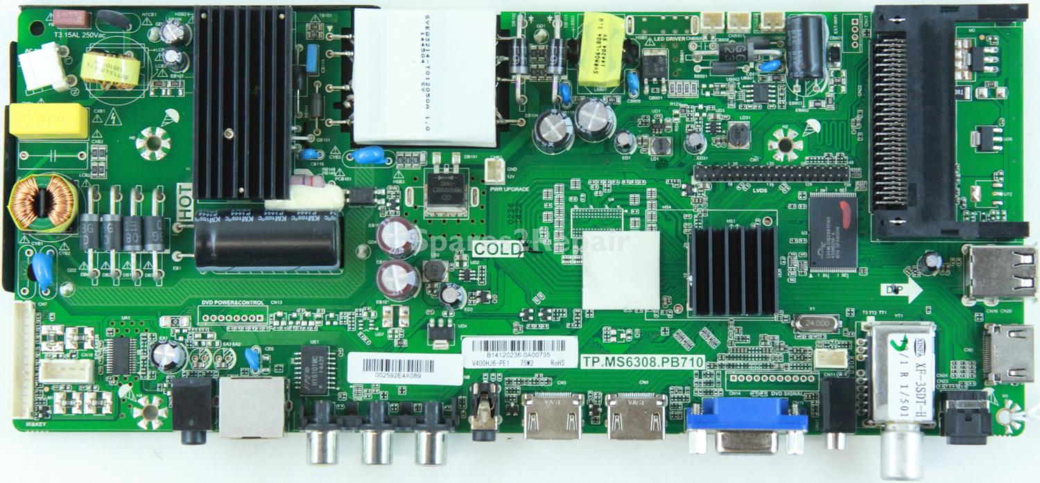 Technika 40F22B-FHD - Main Board - TP.MS6308.PB710 - B14120236 - 4502312-6 - V400HJ6-PE1