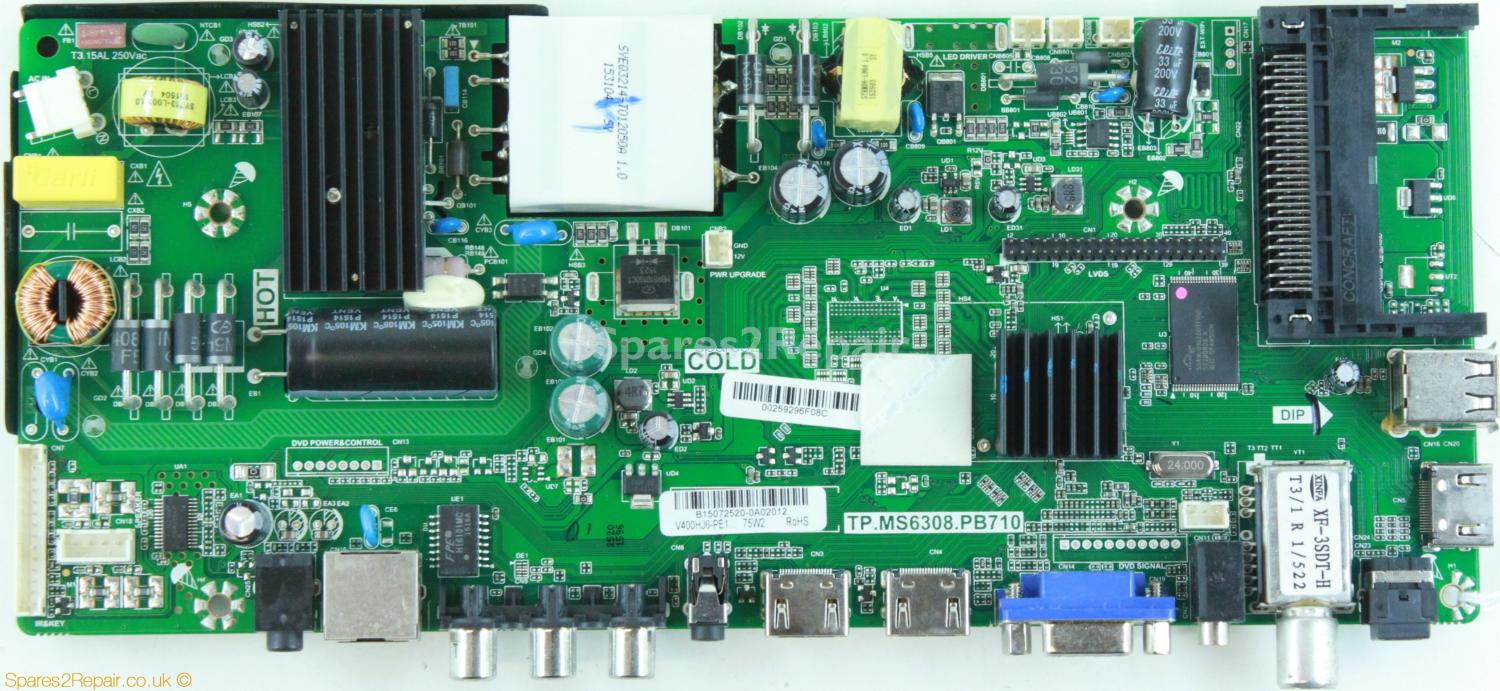 Technika 40F22B-FHD - Main AV - TP.MS6308.PB710 - B15072520 - V400HJ6-PE1 - 4502504-3
