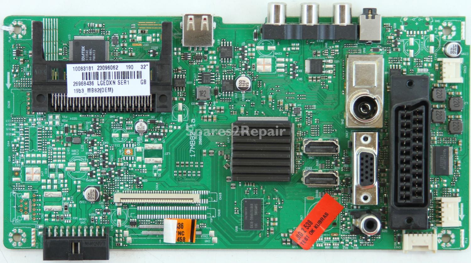 Techwood 32940HDLED - Main AV - 23096062 - 17MB82-1a - 260912