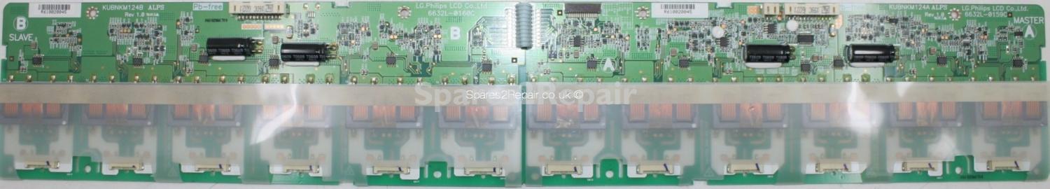 Tevion LCD4701 - Inverter - 6632L-0159C - 6632L-0160C - KUBNKM124B - KUBNKM124A - ALPS REV 1.0