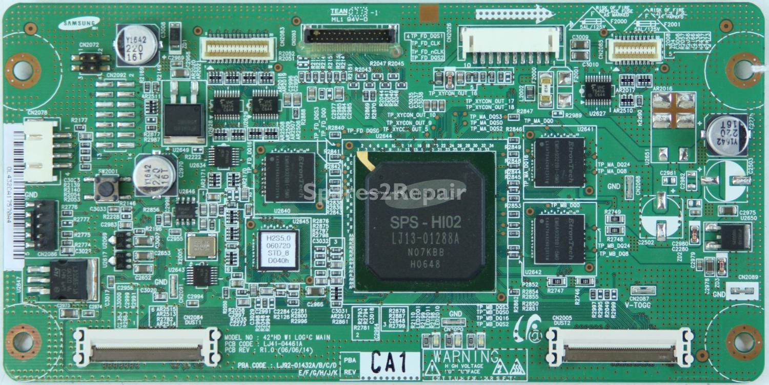Time PLM-PD-420-HD - LVDS - 42HD W1 LOGIC MAIN - LJ41-04461A R1.